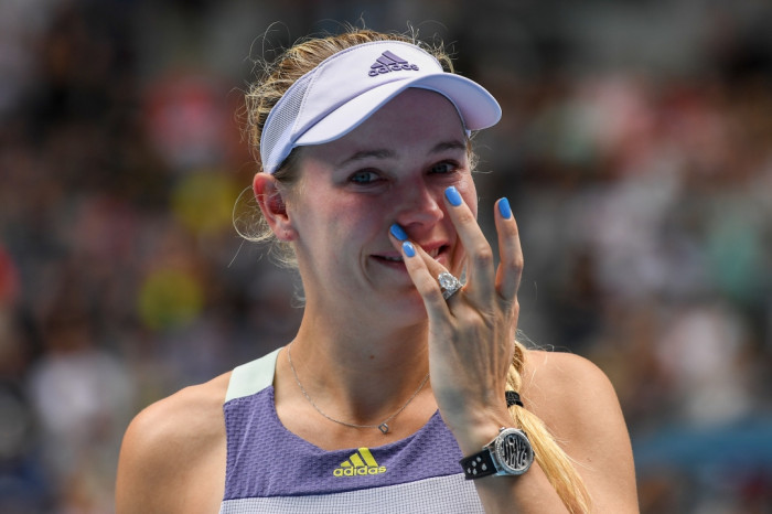 Wozniacki gözyaşlarıyla kortlara veda etti