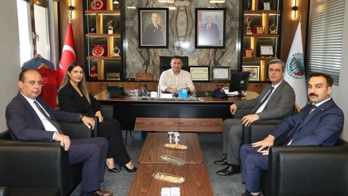 Adana Defterdarlık Heyetinden Karaisalı Belediyesi&rsquo;ne ziyaret