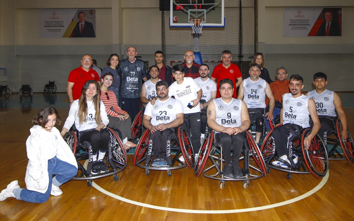 Adana Engelliler evinde  Samsun BESK&rsquo;i devirdi:65-57