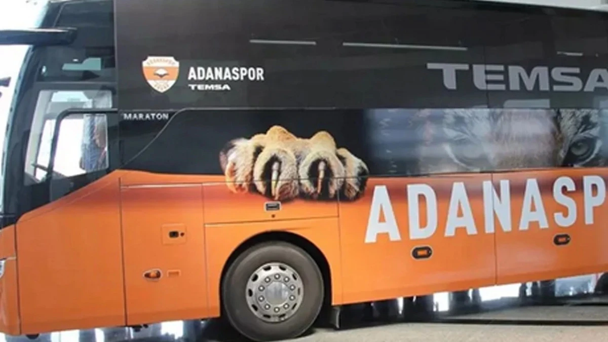 Adanaspor’un Takım Otobüsüne Haciz Şoku