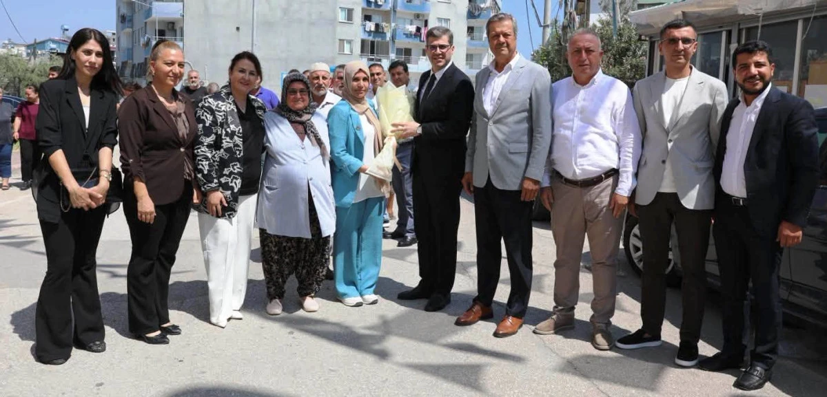 AK Parti Adana İl Başkanı Mustafa &Ouml;zkan, Karataş&rsquo;ta