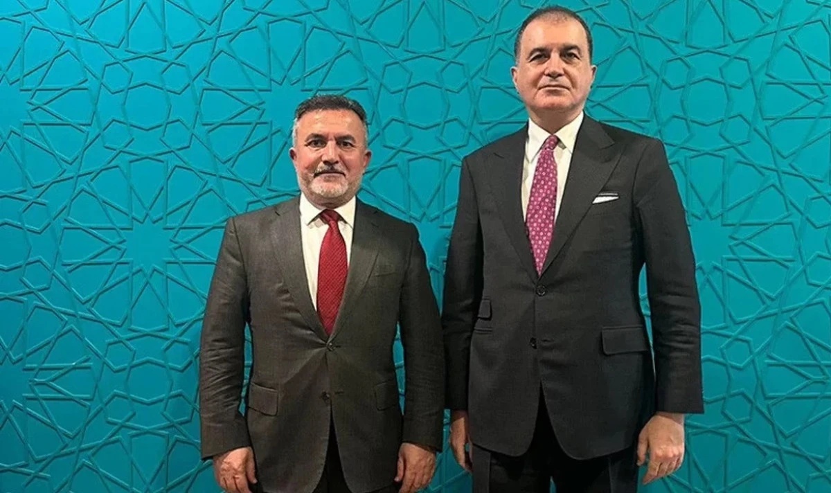 AK Parti Adana İl Başkanı Tamer Dağlı&rsquo;dan &Ouml;mer &Ccedil;elik&rsquo;e Ziyaret