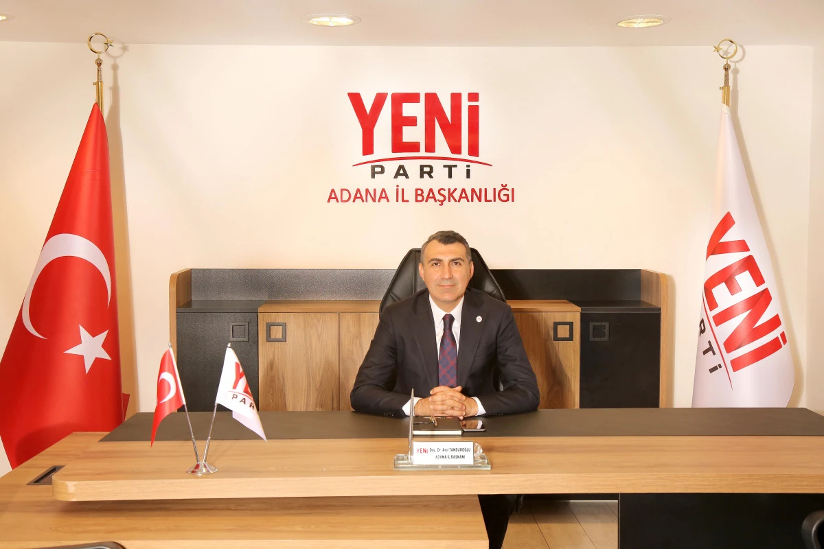 Anıl Tanburoğlu Yeni Parti Adana İl Başkanı se&ccedil;ildi
