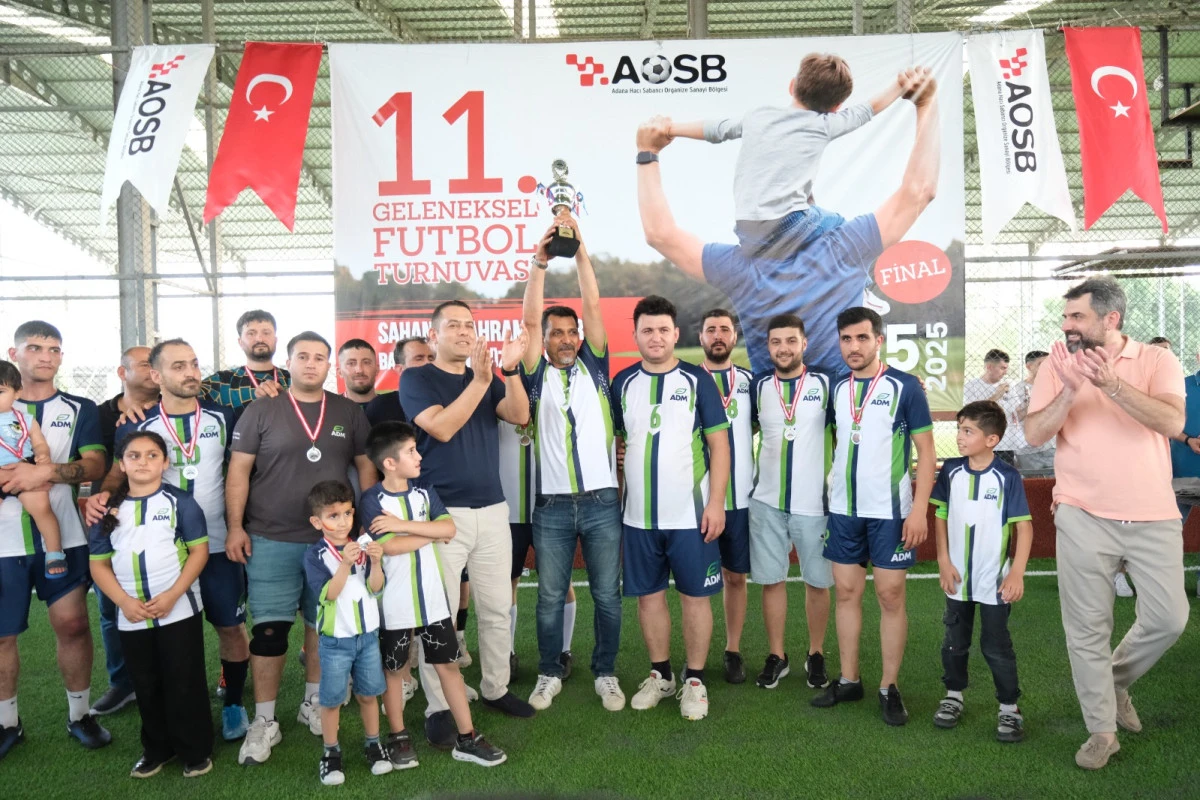 AOSB 11’inci Futbol Turnuvasında Şampiyon Omnia Nişasta 