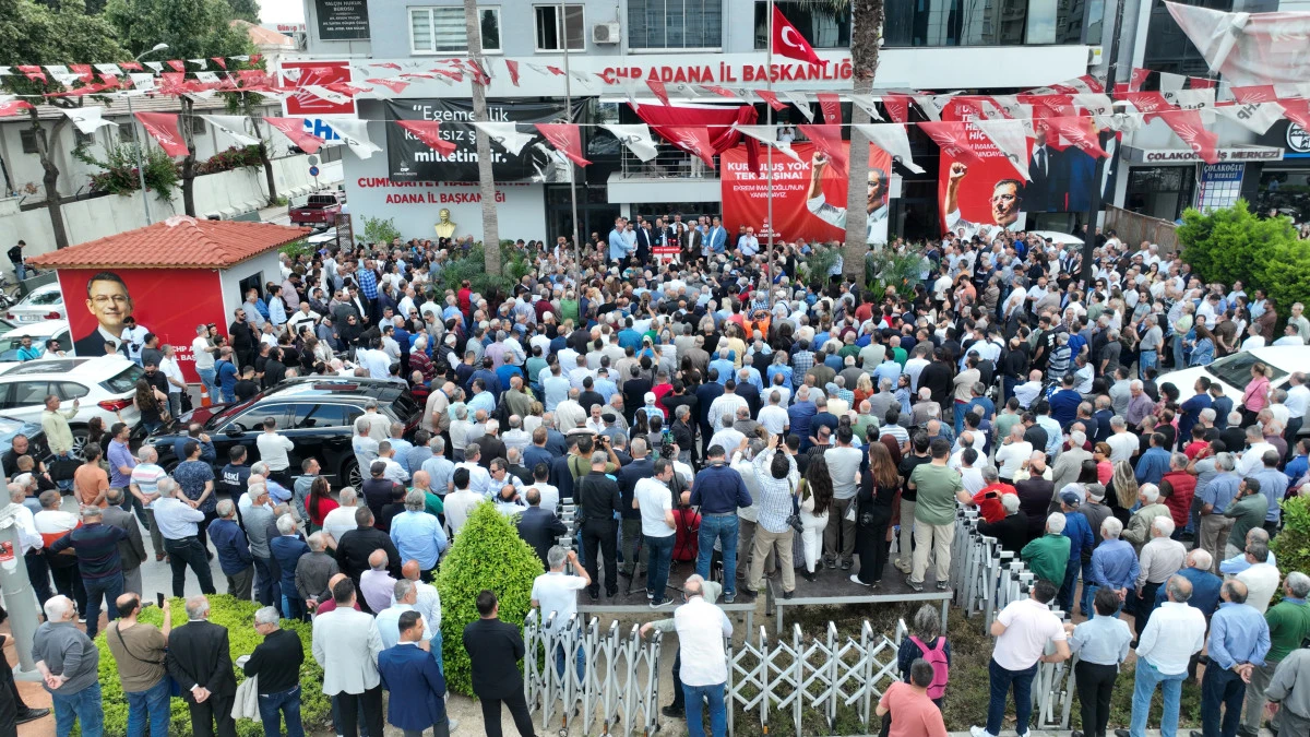 Başkan Tanburoğlu, “Cumhuriyet Halk Partisi korkmaz, sinmez, geri çekilmez!”