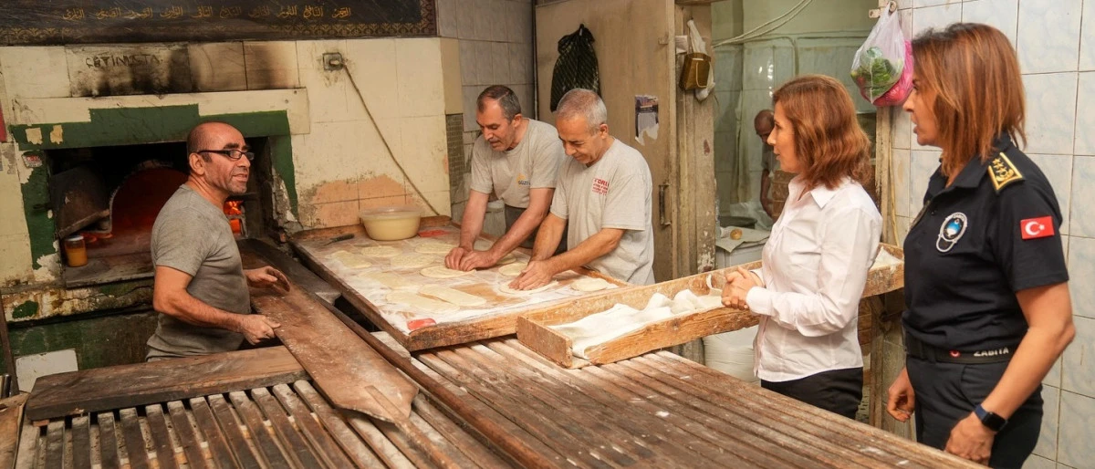 Başkan Tekin zabıta ekipleriyle denetimlere katıldı