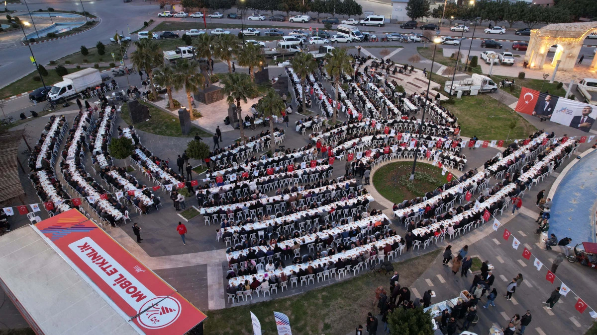 B&uuml;y&uuml;kşehir&rsquo;den Kozan&rsquo;da iftar buluşması