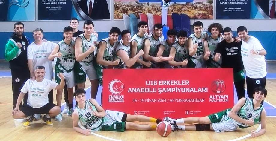 Çukurova Üniversitesi Gündoğdu Koleji namağlup Türkiye Şampiyonası’nda