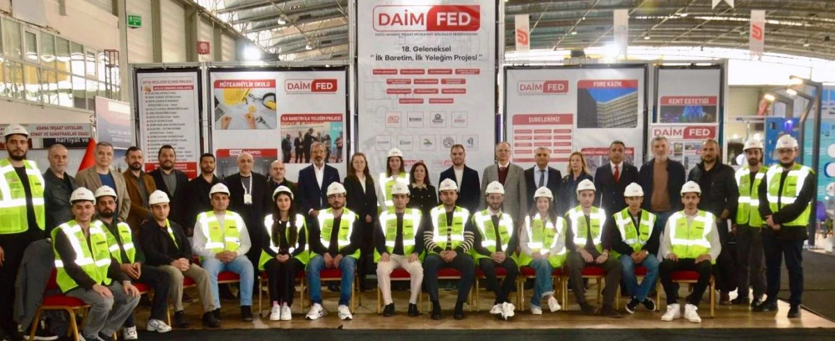 DAİMFED, &Ccedil;ukurova İnşaat Fuarı&rsquo;na Damga Vurdu