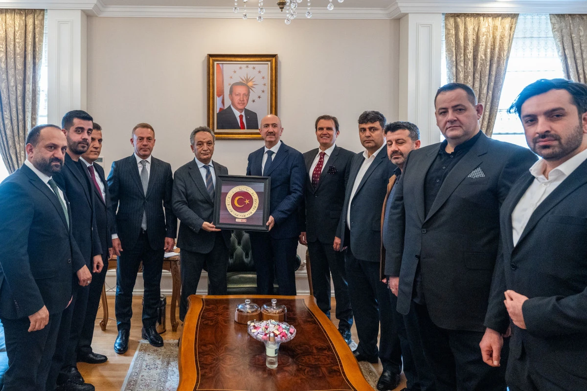 DAİMFED, İ&ccedil;işleri Bakan Yardımcısı Mehmet Cangir&rsquo;i Ziyaret Etti