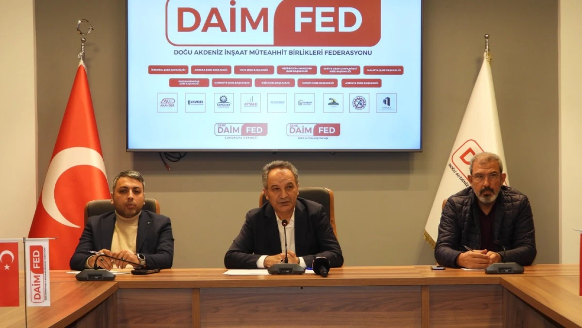DAİMFED&rsquo;de &lsquo;Yağmur Suyu Hasadı ve Gri Su Sistemleri&rsquo; Semineri