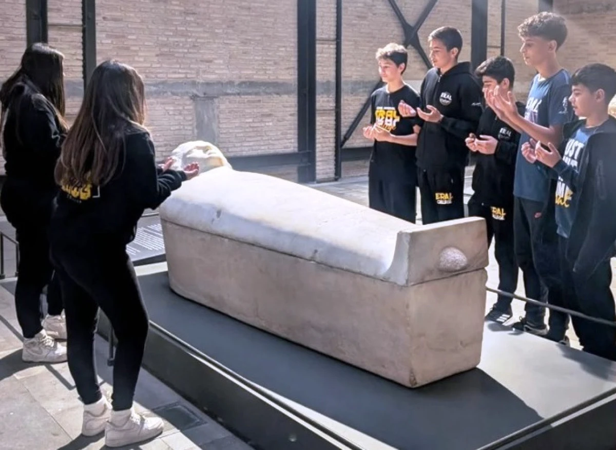 Eral Okulları  Arkeoloji M&uuml;zesi&rsquo;nde