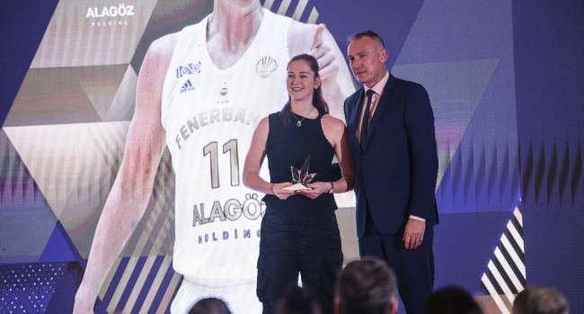 Euroleague'nin MVP'si Fenerbahçeli Meesseman