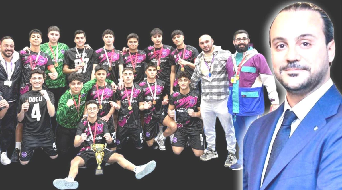G&uuml;ndoğdu Koleji Futsal Takımı Adana Şampiyonu