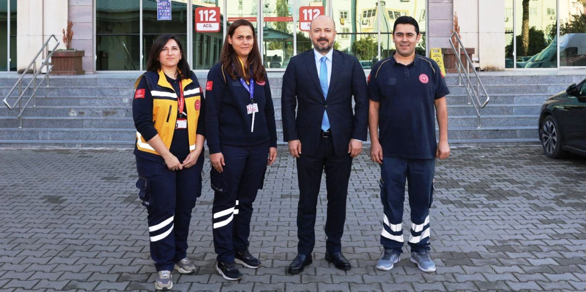 Halil Nacar’dan  112’ye ziyaret