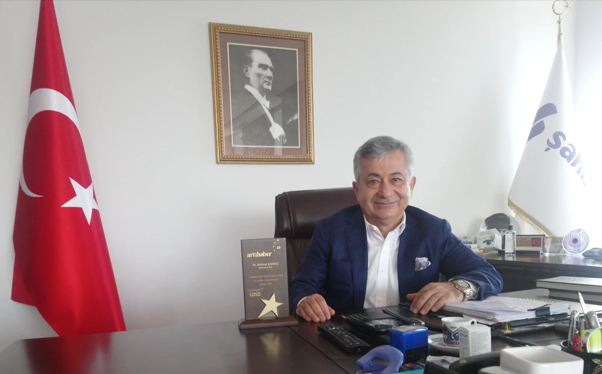 İşadamı Mehmet Şahbaz&rsquo;a &lsquo;&Ouml;zel&rsquo; &Ouml;d&uuml;l
