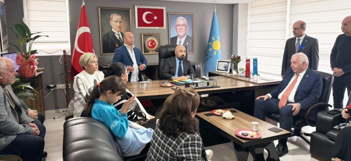 İYİ Parti Seyhan Teşkilatından Adana İl Başkanlığına &ldquo;Hayırlı Olsun&rdquo; Ziyareti