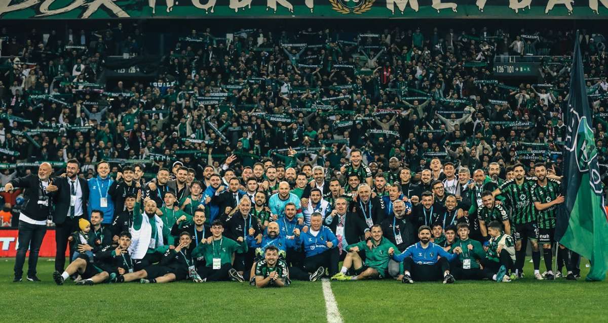 Kocaelispor 16 yıl sonra Süper Lig’de