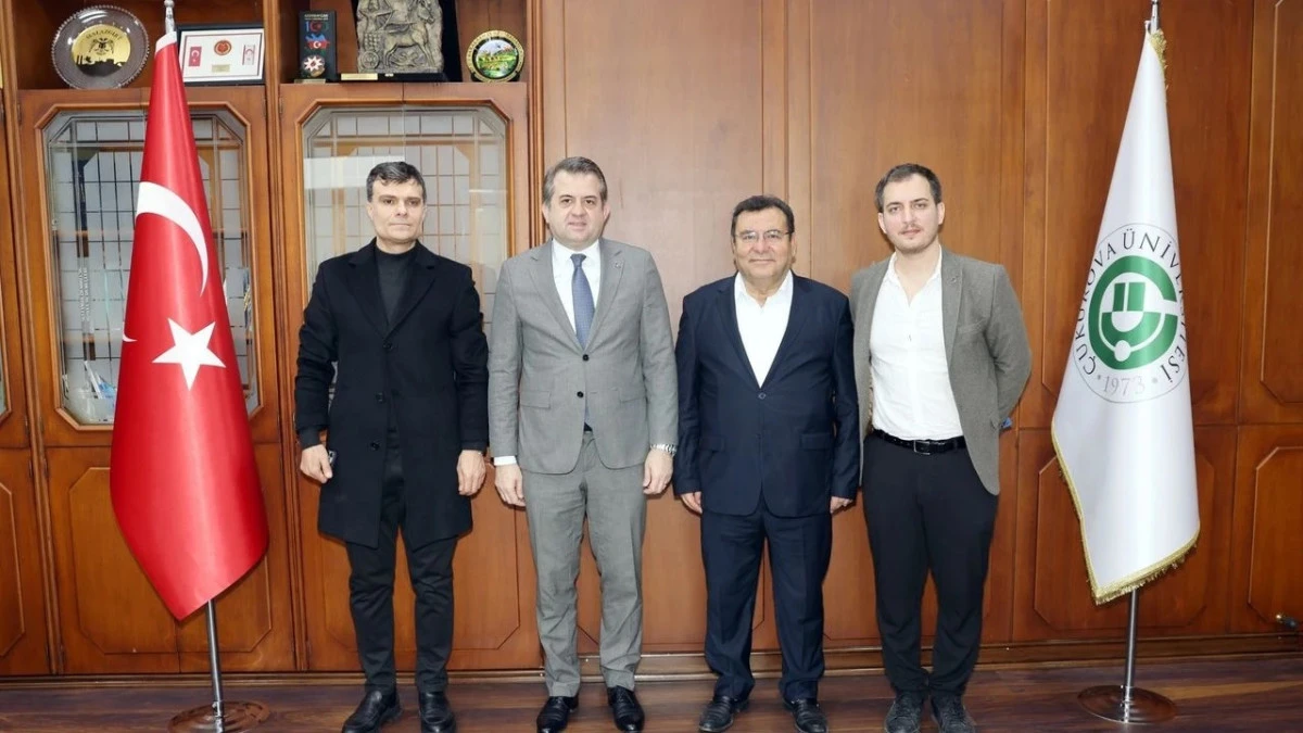 Memur-Sen&rsquo;den &Ccedil;ukurova &Uuml;niversitesi Rekt&ouml;r&uuml; Beriş&rsquo;e ziyaret