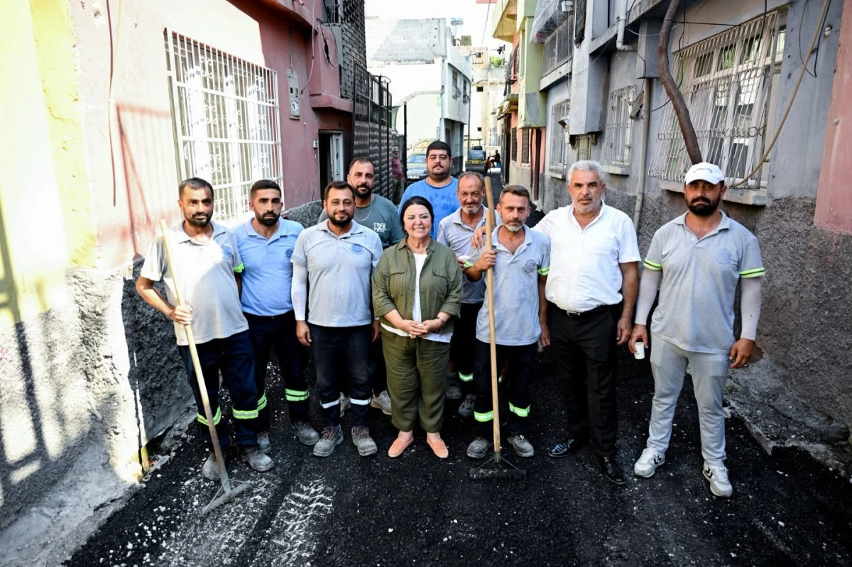 Seyhan Belediyesi'nden Mahallelere Kesintisiz Asfalt Hizmeti