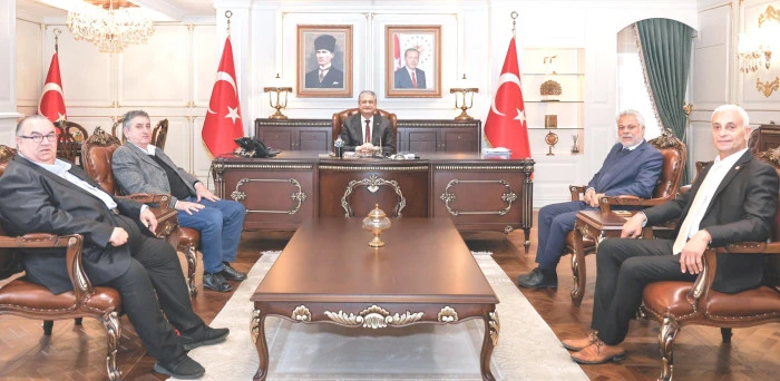 Yerel Medya G&uuml;&ccedil;birliği Platformu'ndan Adana Valisi Mustafa Yavuz&rsquo;a Ziyaret
