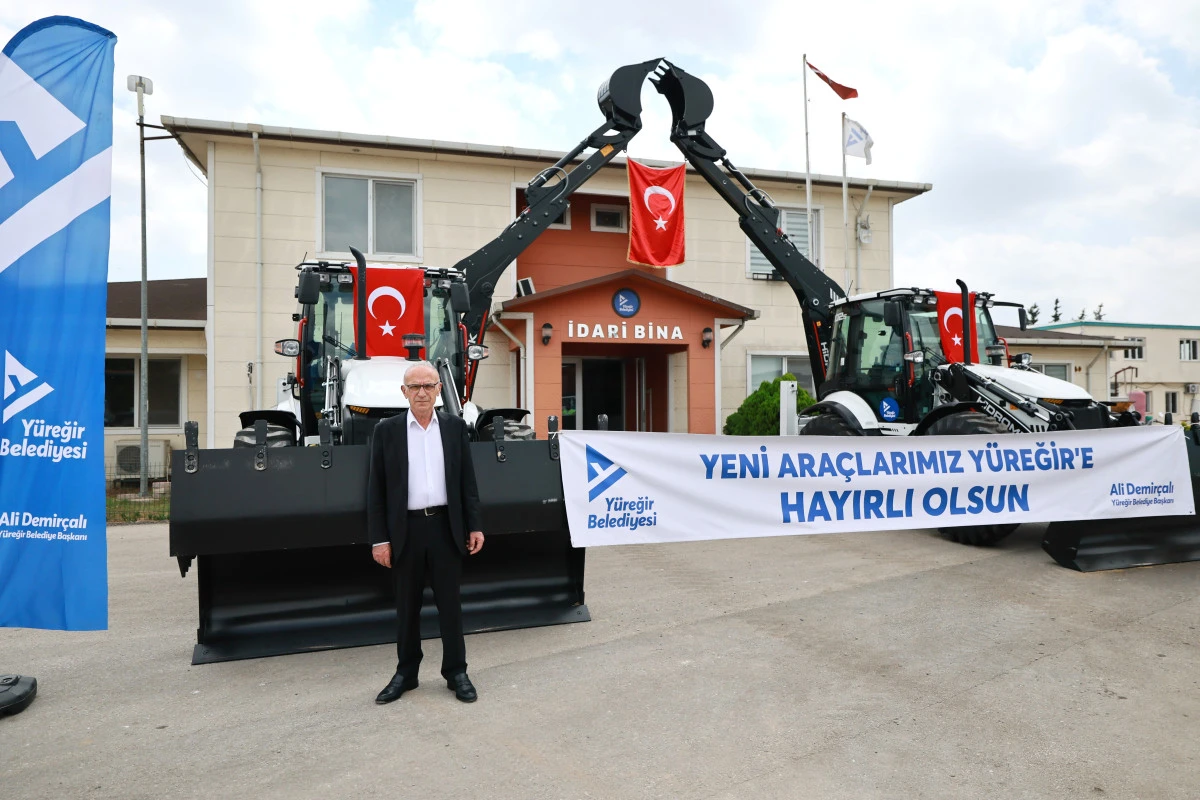 Y&uuml;reğir Belediyesi ara&ccedil; filosunu g&uuml;&ccedil;lendirmeye devam ediyor