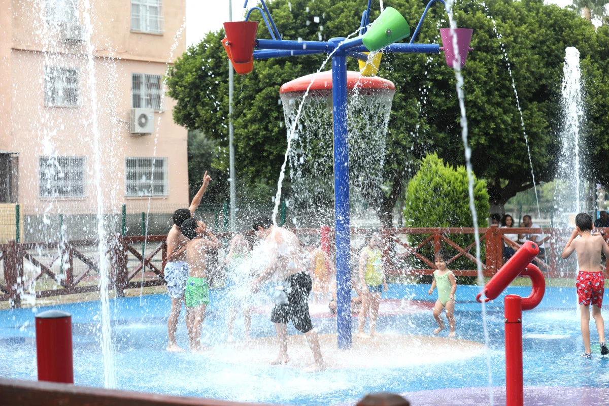  Y&uuml;reğir Belediyesi su oyunları parkları yaz sezonunu a&ccedil;tı